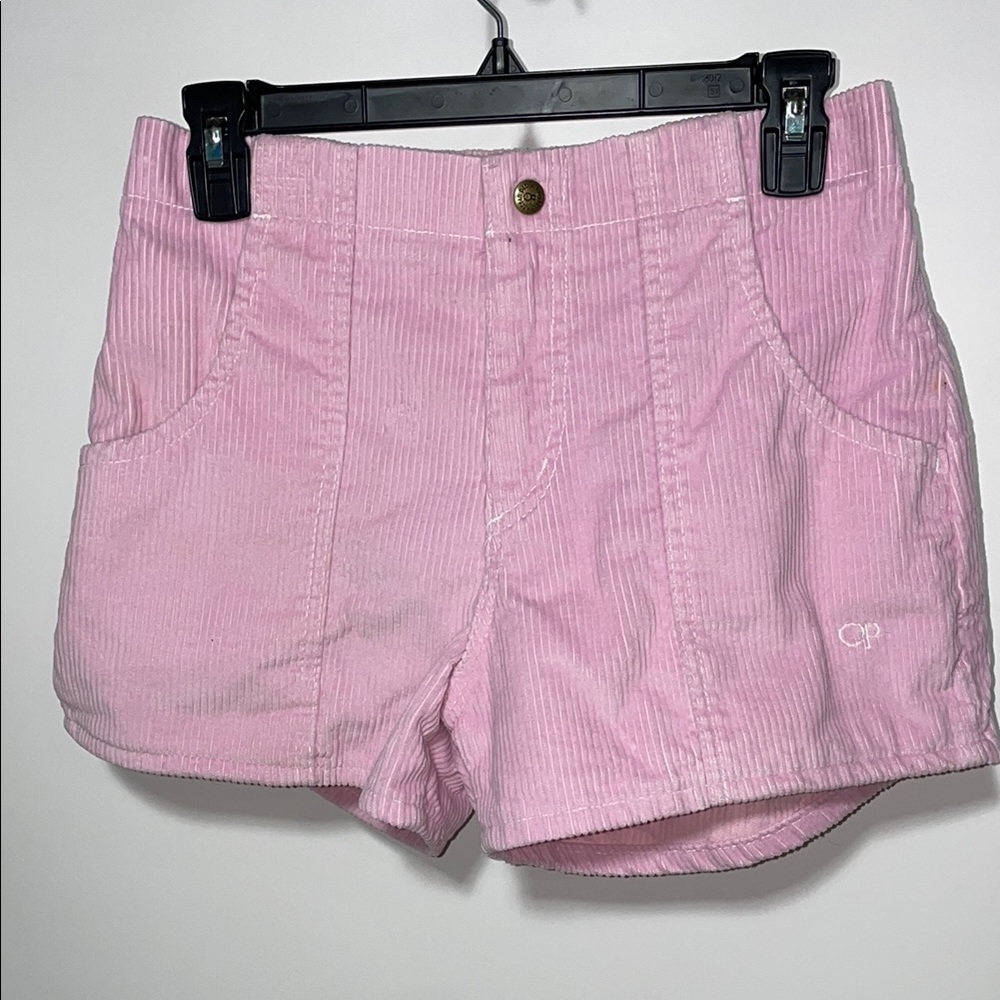 OP Pink Corduroy Women's Shorts
